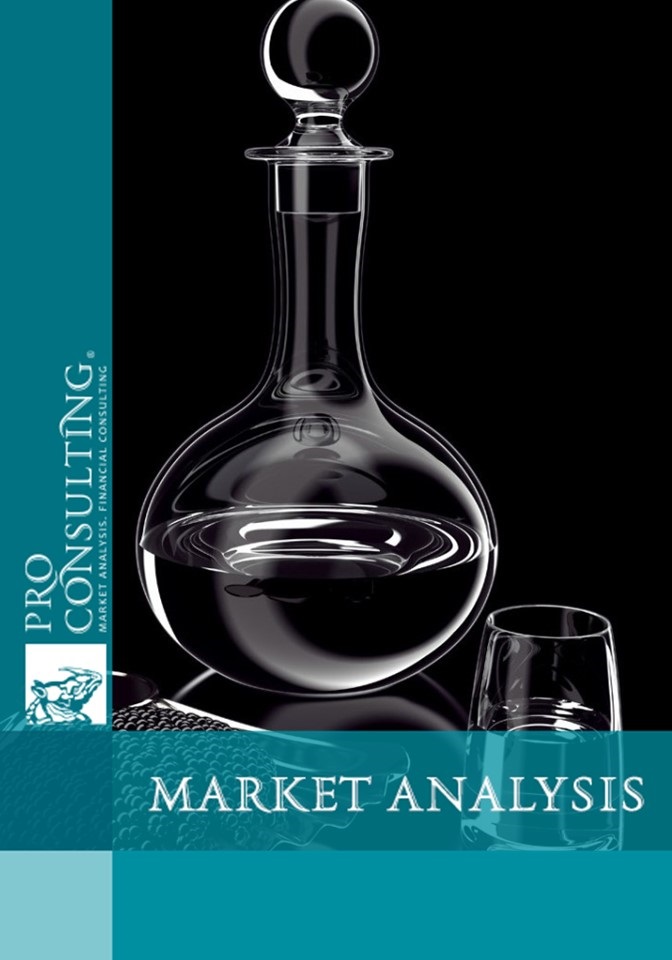 Market research report on vodka of Ukraine. 2015